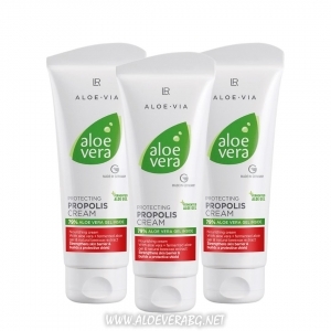 Крем Алое Вера с Прополис и ферментирал гел Алое Вера при Напукани Ръце, Пети, Крака, Троен комплект