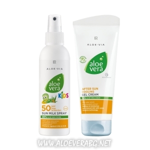 Aloe Vera Слънцезащитен комплект за Деца с Фактор 50