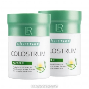 LR Коластра на Капсули за Трайна Подкрепа и за Силна Имунна Система Colostrum Compact, Двоен Комплект