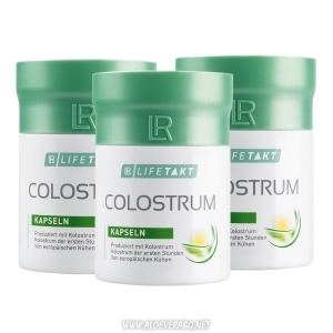 LR Коластра на Капсули за Трайна Подкрепа и за Силна Имунна Система Colostrum Compact, Троен Комплект