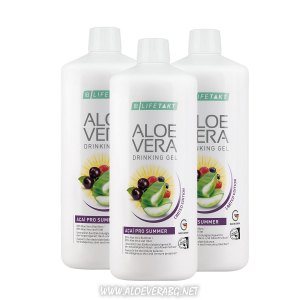 Гел за пиене Aloe Vera ACAI PRO SUMMER за Защита от Слънцето и от Дехидратация, Месечен Комплект