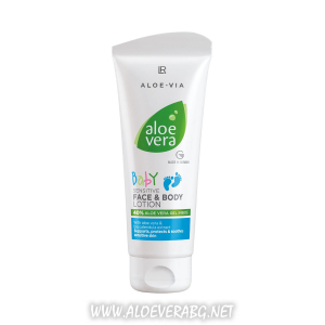 Бебешки Крем за Лице и Тяло Aloe Vera Baby Sensitive