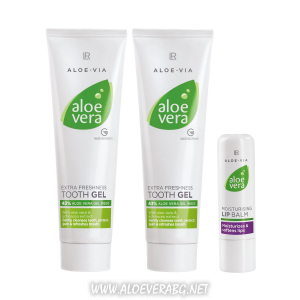 Aloe Vera комплект за грижа за устните и зъбите