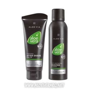 LR Комплект за Грижа за Мъжката Кожа при Бръснене, Aloe Vera