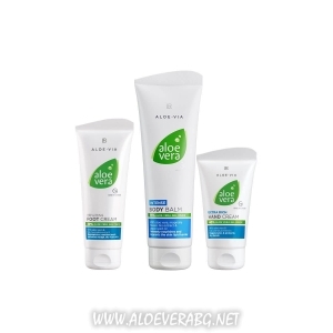 Комплект за Богата Грижа за Тялото Aloe Vera