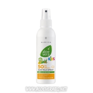 Слънцезащитно Спрей Мляко за Деца SPF 50, LR Aloe Via