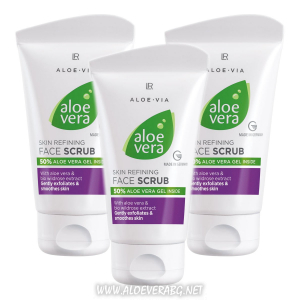 LR Aloe Vera Усъвършенстващ Пилинг за Лице, За Почистване и Разкрасяване на Кожата | Троен комплект