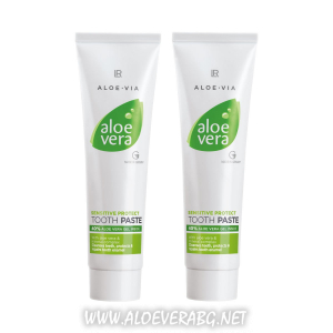 LR Aloe Vera защитаваща паста за чувствителни зъби, Двоен комплект