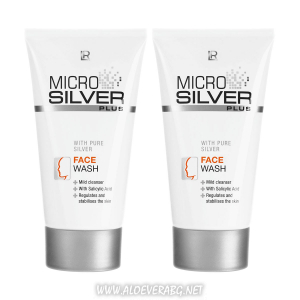 Измиващ Крем за Лице при Проблемна Кожа на Лицето, MICROSILVER PLUS